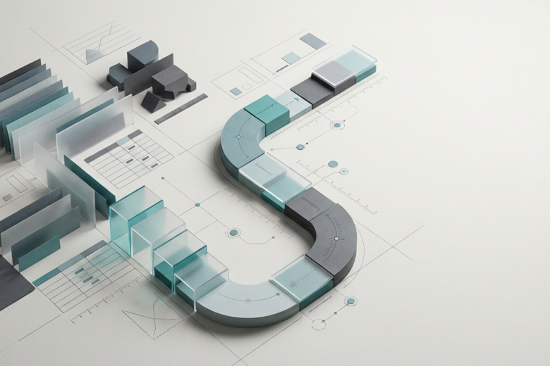 Operational metrics measuring business efficiency, cost, speed, quality and performance