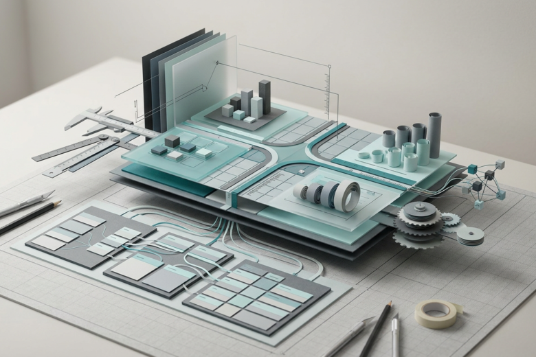 Business analytics tools, software and dashboards for data analysis and decision making